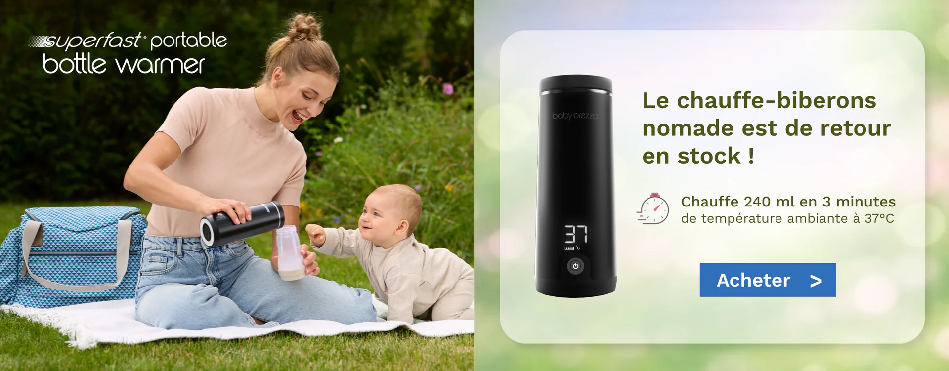 Simplifiez chaque repas de bébé